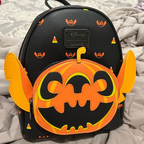 Loungefly Handbags - New Halloween Stitch Disney Loungefly Backpack